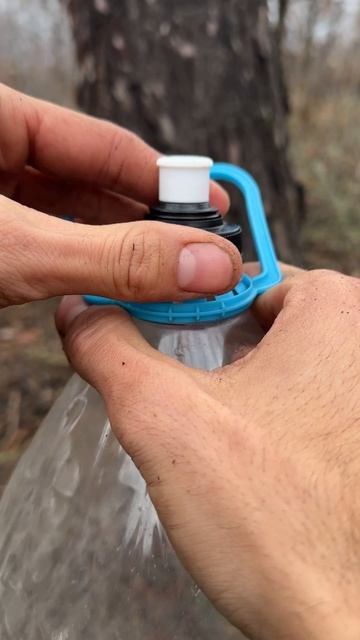 Как сделать лесной умывальник из супер пробки