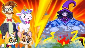 Единорожка и злая Волшебница (4 серия). Мультики для малышей