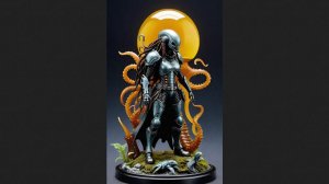 Янтарно-демантоидные фигурки Доктора Мавро 5