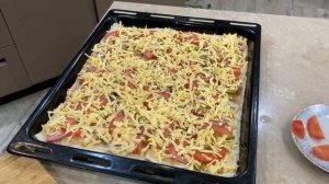 ДВЕ ПИЦЦЫ за 20 минут или ПИЦЦА для ленивых!!!