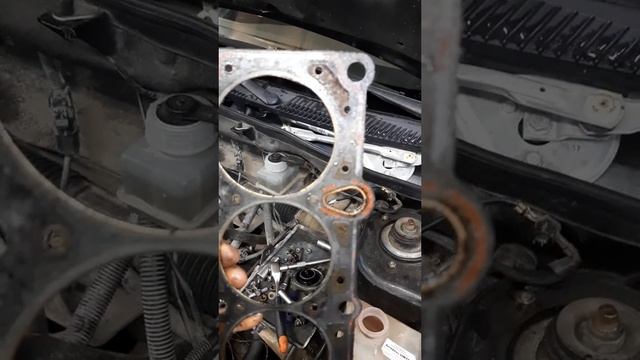 Замена прокладки ГБЦ Калина 8 клапанов смотреть онлайн