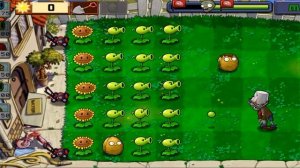 первая часть прохождения Зомби растения