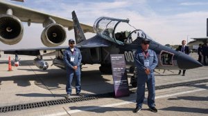 Самолет Як-130М впервые показали мировой публике на Dubai Airshow 2025