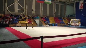 МП 3 спортивный разряд, Божинский Даниил, Пустовит Ян, МАУДО ДТДиМ , Балансовое упражнение