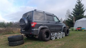 УАЗ Патриот,,,делаем мягче и колёса !!!