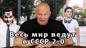 Весь мир ведут в СССР 2.0. Элиты будут довольны!