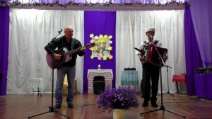 На деревне тихо - Виктор Бурляев и Евгений Зачеславский - Фрагмент концерта в Тхарёвке