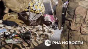 Взятие в плен солдат Украины в Красноармейском.