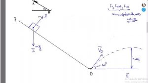 Разбор олимпиадной задачи (мун.этап). Законы сохранения. Работа. Баллистика.10 класс (1 часть)