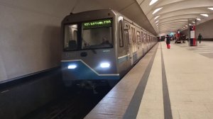 Красивая подборка Метро Москва станции и поезд в метро