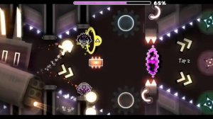 самое странное прохождение части из уровня ULTRA VIOLENCE / GD