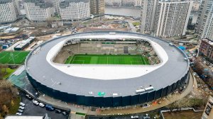 Собянин осмотрел ход реконструкции стадиона «Торпедо» в Москве