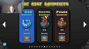 Power Gauntlet геометри даш 1 серия