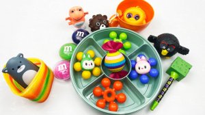 Мультики для Малышей и Детей. Делаем ярких цветных антистрессиков. Цветные Мультики залипалки