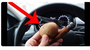 В борьбе с запотеванием стёкол в машине все средства хороши!🤣