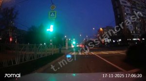 ДТП в Ставрополе "Самокатчик ехал на красный"