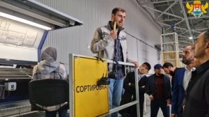 С коллегами — депутатами Махачкалинского городского Собрания — посетили АО «Керамогранит Дагестан».