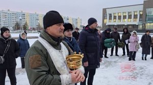 За Победой отправились смелые мужчины Братска