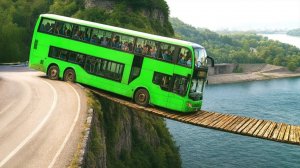 МАШИНКИ ВИДЕО ПРО МАШИНКИ СИМУЛЯТОР КРАШ-ТЕСТА ТОНКИЙ ПОДВЕСНОЙ МОСТ ЦВЕТНЫЕ МАШИНКИ ИГРУШКИ МАШИНКИ