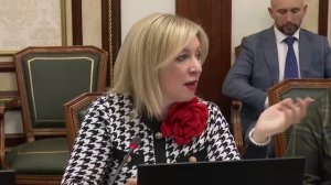 Мария Захарова Комитет по международным делам СФ «Как защититься от ложной информации", 18 ноября