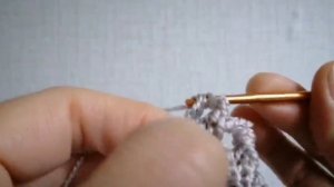 3Д узор крючком