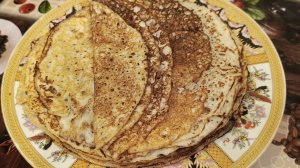 Удивительно вкусные блинчики на кефире!👍😋👌💯