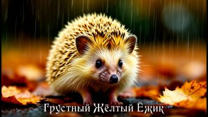 Грустный Жёлтый Ёжик