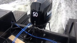 Тестовый прокат новой лодки Карбас 560