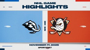 18.11.2025 | ОБЗОР МАТЧА | Анахайм Дакс - Юта Мамонт | Highlights