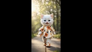 Модные ИИ котики.