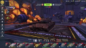 Рандомные  бои в  Tanks Blitz