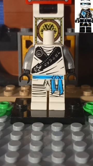 как сделать зейна по турниру истоков Лего lego ниндзяго ninjago кастом castom