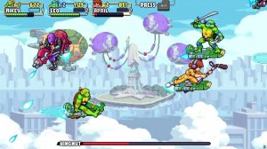 [PC] [7] Teenage Mutant Ninja Turtles: Shredder's Revenge Co-oP - Panic in the Sky!