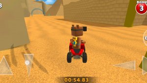 Мы проходим миссию гонки в Бимодепской Пустыне