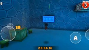 прохождение пещеры кротов (Super Bear Adventure)