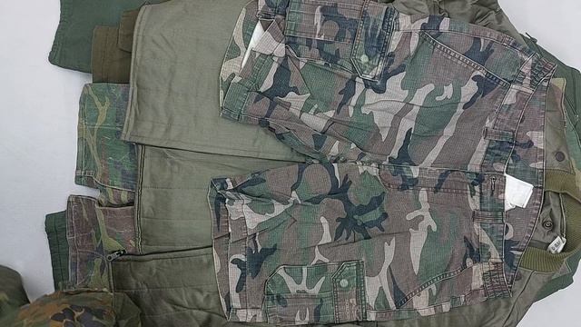 Микс милитари (военка) секонд оптом 2 пак