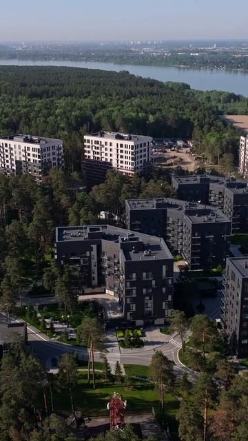 Эко квартал у реки в лесу близко к центру города Новосибирск