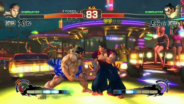 Ultra Street Fighter IV Ryu VS E.Honda