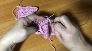 Очаровательный узор спицами для ваших изделий