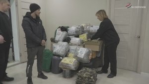 Из Серпухова отправили тонну гуманитарной помощи на СВО