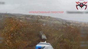 🔥🏴⚡️#6_армия сжигает транспорт ВСУ на подступах к Купянску