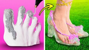 👠 Апгрейд старой обуви ✨ Удивительные лайфхаки для модниц!