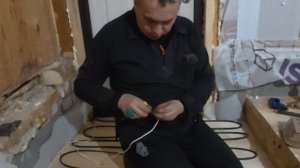 Как мы сделали теплый пол на пороге