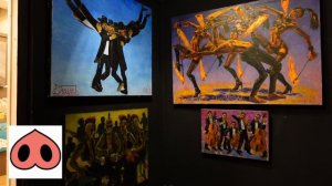 ГАЛЕРЕЯ "СВИНОЕ РЫЛО" - МИХАИЛ РУБЦОВ "МУЗЫКА И ТАНЕЦ", РЕТРОСПЕКТИВА НИКОЛАЯ ВАСИЛЬЕВА