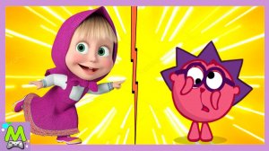 Маша против Смешариков.Летние Догонялки и Зимние Гонки.Кто Самый Быстрый и Ловкий