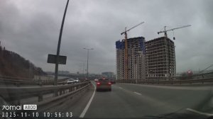 Барминская - Метромост, 10.11.2025