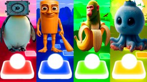 ПИНГВИНАТОР ТЕРМОРЕГУЛЯТОР 🆚 ТУН ТУН ТУН САХУР 🆚 ШИМПАНЗИНИ БАНАНИНИ 🆚 БЛУБЕРРИ | Tiles Hop №293