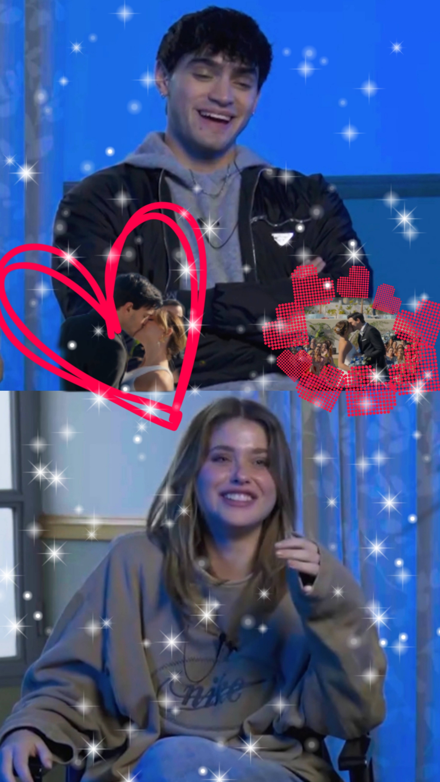 😍 ГАБРИЭЛЬ ГЕВАРА И НИКОЛЬ УОЛЛЕС ГОВОРЯТ О СТРАННОСТЯХ НА ИХ СВАДЬБЕ В ФИЛЬМЕ "НАША ВИНА" 🔥