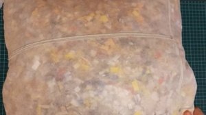 Наволочка из спанбонда для хранения текстильного мусора.