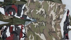 40786 Микс милитари (военка), 1пак, CREAM MILITARY MIX, секонд (cream) оптом